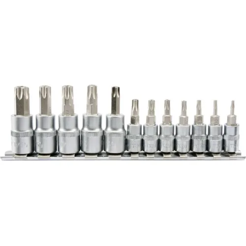 ZESTAW KLUCZY TORX SECURITY 12EL. SZYNA