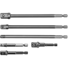 YATO YT-04629 — ADAPTER HEX DO NASADEK 1/4 3/8 1/2 6 SZT.