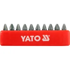 YATO YT-0475 — KOŃCÓWKI WKRĘTAKOWE PH2X25MM, 10 CZ