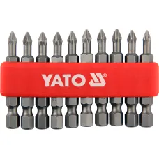 YATO YT-0477 — KOŃCÓWKI WKRĘTAKOWE PHX1X50 MM, KPL. 10 SZT
