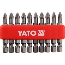 YATO YT-0478 — KOŃCÓWKI WKRĘTAKOWE PH2X50 MM, KPL. 10 SZT.