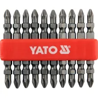 KOŃCÓWKI WKRĘTAKOWE DWUSTRONNE PH2X65 MM, KPL. 10 SZT.