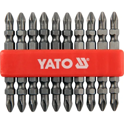 KOŃCÓWKI WKRĘTAKOWE DWUSTRONNE PH2X65 MM, KPL. 10 SZT.