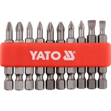 NARZEDZIA WARSZTAT YT-0483 — BITY WKRETAKOWE 50MM MIX 10 EL. DŁUGIE