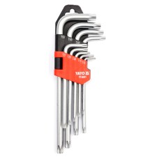 NARZEDZIA WARSZTAT YT-0511 — ZESTAW KLUCZY IMBUSOWYCH TORX T10-T50/9E