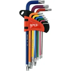 YATO YT-05633 — ZESTAW KLUCZY TORX T10-T50, 9 SZT.
