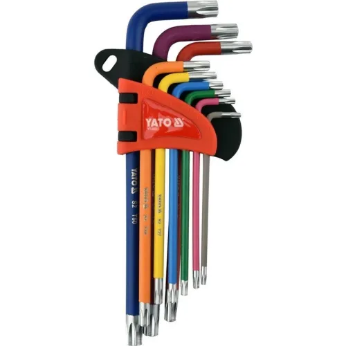 ZESTAW KLUCZY TORX T10-T50, 9 SZT.