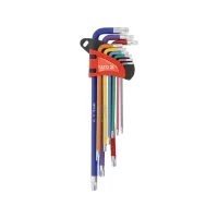 ZESTAW KLUCZY IMBUSOWYCH TORX, T10-T50, 9 SZT.