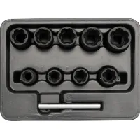 ZESTAW WYKRĘTAKÓW DO ŚRUB  3/8, 10-19MM, 10 CZ