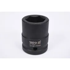 YATO YT-1076 — NASADKA 3/4 UDAROWA 26 MM X 50 MM 6-KĄTNA