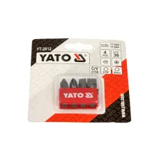 YATO YT-2812 — KOŃCÓWKI WKRETAKOWE, UDAROWE, PH2, PH3, 8MM, 10MM