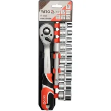 YATO YT-38821 — KOMPLET NASADEK Z AKCESORIAMI 1/2, 12CZ