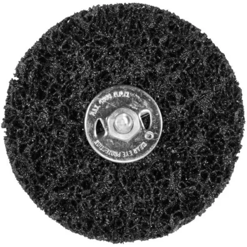 SZCZOTKA TARCZOWA Z TRZPIENIEM, 100 MM