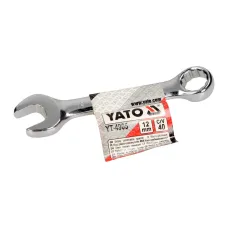 YATO YT-4905 — KLUCZ PŁASKO-OCZKOWY 12 MM KRÓTKI