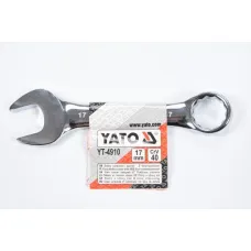 YATO YT-4910 — KLUCZ PŁASKO-OCZKOWY 17 MM KRÓTKI