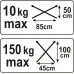 STOJAK LAKIERNICZY ROZSTAWNY 150KG