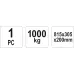 NAJAZD SAMOCHODOWY PODJAZD RAMPA 1000KG DŁ: 815MM WYS: 815MM (1SZT) YATO