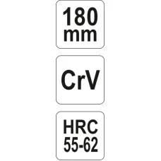 YATO YT-6612 — SZCZYPCE TNĄCE BOCZNE CRV-TYP CIĘŻKI 180