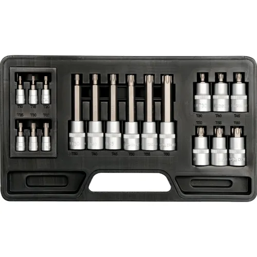 ZESTAW KLUCZY TRZPIENIOWYCH TORX, 18CZ
