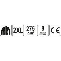 BLUZA ROBOCZA DUERO ROZM. XXL