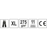 SPODNIE ROBOCZE DUERO OGRODNICZKI R. XL