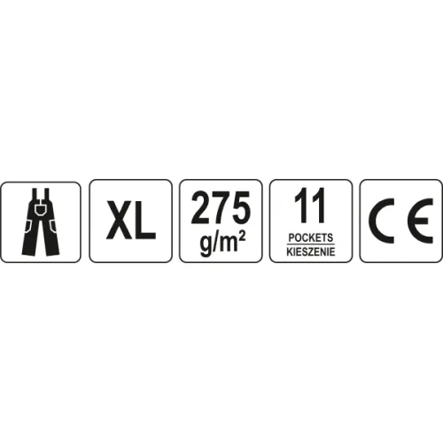 SPODNIE ROBOCZE DUERO OGRODNICZKI R. XL