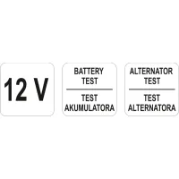 TESTER LADOWANIA AKUMULATORA I ALTERNATORA - DIODOWY 12V