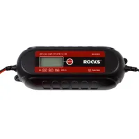 PROSTOWNIK ELEKTRONICZNY, INTELIGENTNY SMART 12V 24V - 8A - 230 AH, LCD, ZESTAW DODATKOWYCH AKCESORIÓW