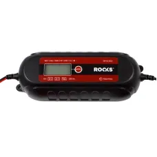 ROOKS OK-03.0021 — PROSTOWNIK ELEKTRONICZNY, INTELIGENTNY SMART 12V 24V - 8A - 230 AH, LCD, ZESTAW ...