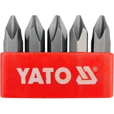 YATO YT-2810 — KOŃCÓWKI WKRĘTAKOWE UDAROWE PH2, 5 SZT