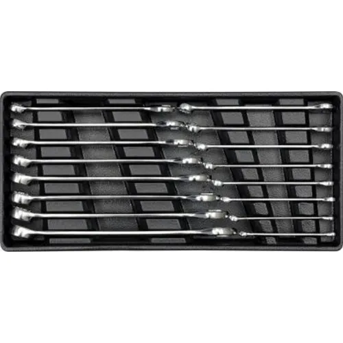 WKŁAD DO SZUFLADY KLUCZE PŁASKO-OCZKOWE, 6-21MM, 16 CZ