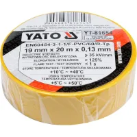 TAŚMA ELEKTROIZOLACYJNA 19MMX20M ŻÓŁTA