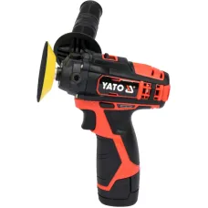 YATO YT-82903 — POLERKA AKUMULATOROWA 12 V (2 AH, 80 MM, 2 BIEGI)