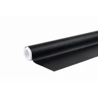 Folia karbonowa carbon 3D czarna 30cm x 150cm AMIO-02598