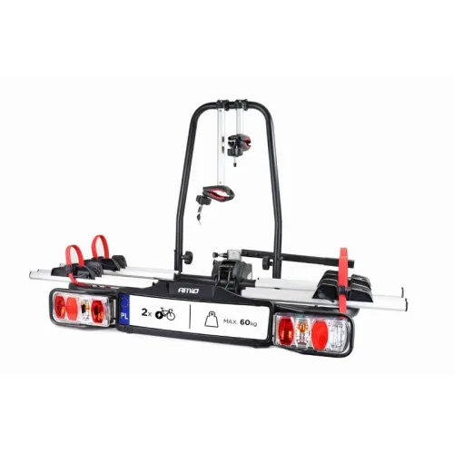 Bagażnik rowerowy samochodowy na hak - E-Bike - 2 rowery TBC-02/2 AMIO-02585