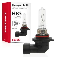 AMIO 01479 — Żarówka halogenowa HB3 12V 60W  9005 AMIO-01479