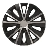 Kołpak samochodowy czarno srebrny Rapide 16