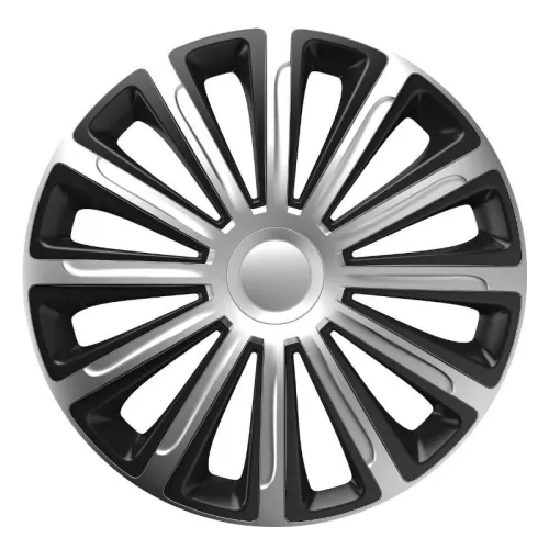 Kołpak samochodowy czarno srebrny Trend silver&black 16