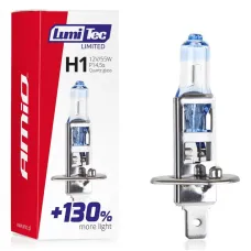 AMIO 02130 — Żarówka halogenowa H1 12V 55W LumiTec LIMITED +130% AMIO-02130