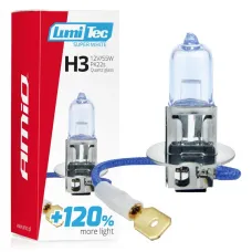 AMIO 02136 — Żarówka halogenowa H3 12V 55W LumiTec Super White +120% AMIO-02136