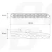 Światła do jazdy dziennej DRL 810 AMIO-01266
