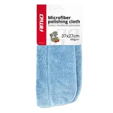 AMIO 01620 — Ściereczka ręcznik do polerowania samochodu z mikrofibry 37x27 cm 800g/m2 AMIO-0...