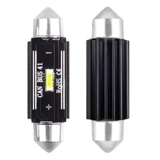 AMIO 02444 — Żarówki LED CANBUS 1860 1SMD UltraBright Festoon C5W C10W C3W 41mm White 12V 24V...