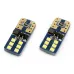 Żarówki LED CANBUS 12SMD UltraBright 2016 T10e W5W White 12V 24V AMIO-01638