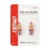 Żarówki LED CANBUS 24SMD 3014 T10e W5W boczne White 12V AMIO-01285