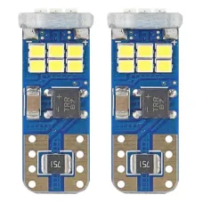 AMIO 01292 — Żarówki LED CANBUS 18SMD UltraBright 2016 T10e W5W  White 12V 24V AMIO-01292