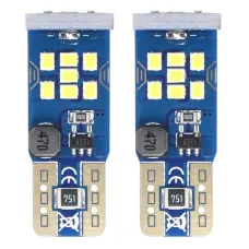 AMIO 02445 — Żarówki LED CANBUS 21SMD UltraBright 2016 T10 W5W White 12V 24V AMIO-02445