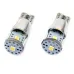 Żarówki LED CANBUS 3SMD 2835 T10e W5W  ALU White 12V 24V AMIO-01637