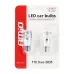 Żarówki LED CANBUS 3SMD 2835 T10e W5W  ALU White 12V 24V AMIO-01637