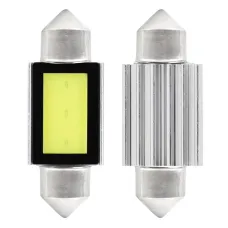 AMIO 01639 — Żarówki LED CANBUS COB3 Festoon C5W C10W C3W 36mm White 12V AMIO-01639